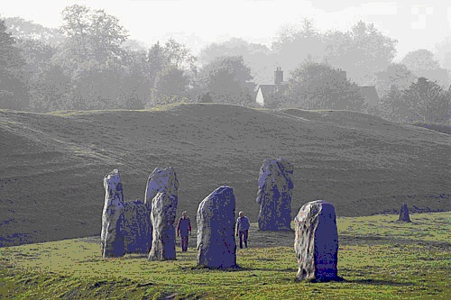 Ӣ���İ����Avebury��ʯ��